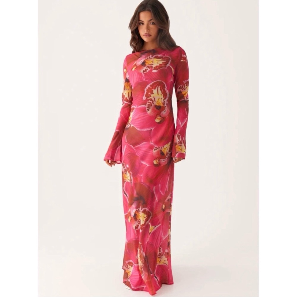 Peppermayo Floral Long Sleeve Maxi Dress - Picture 11 of 15
